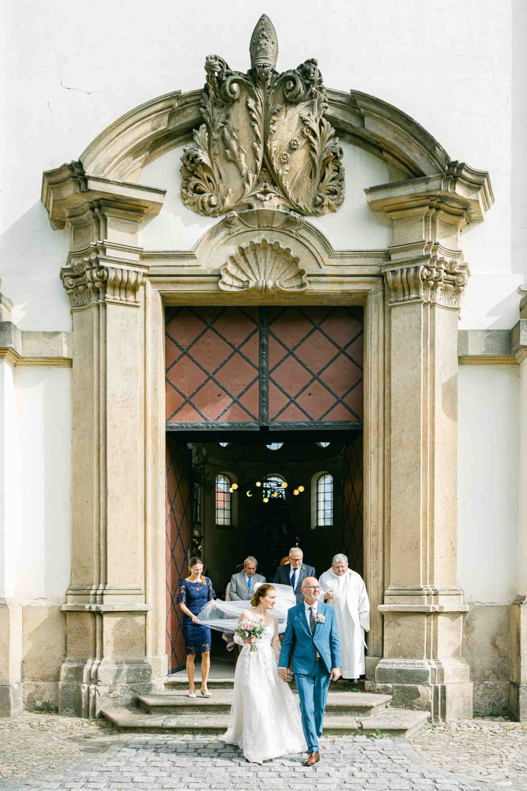 Svatba v Břevnovském klášteře